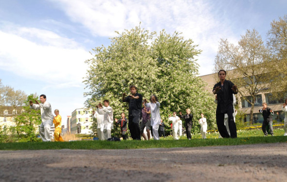 Tai Chi Chuan im Park